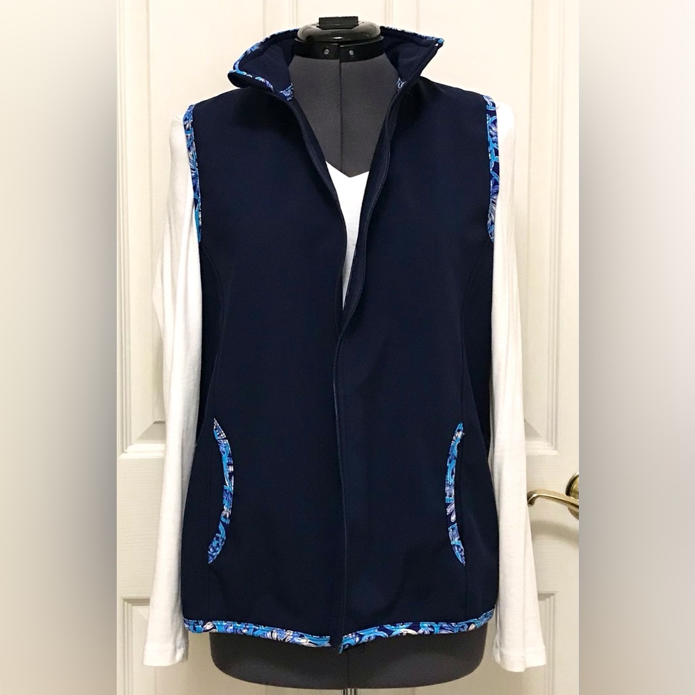 Southwind Apparel Navy Vest View 6